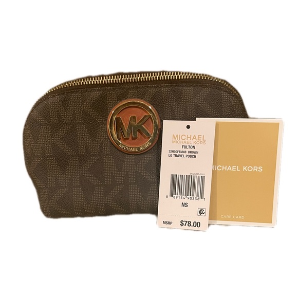 Michael Kors Handbags - Michael Kors make-up bag. Only used once. EUC